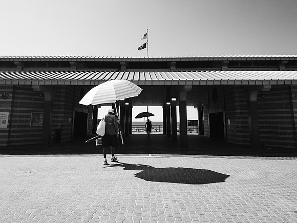 Umbrellas on the Boardwalk