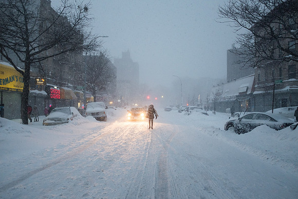 Flatbush Avenue Blizzard